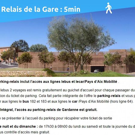 Sud Passion - Ferrer Nine - Cosy Avec Balcon Apartment Gardanne Cameră foto