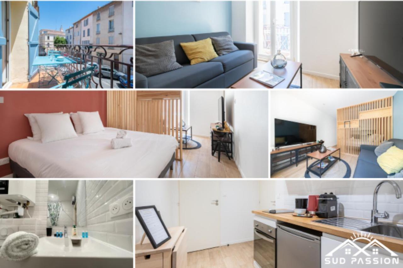 Sud Passion - Ferrer Nine - Cosy Avec Balcon Apartment Gardanne Exterior foto